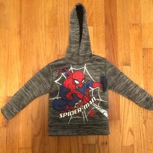 Spider-man hoodie 2T; new without tags